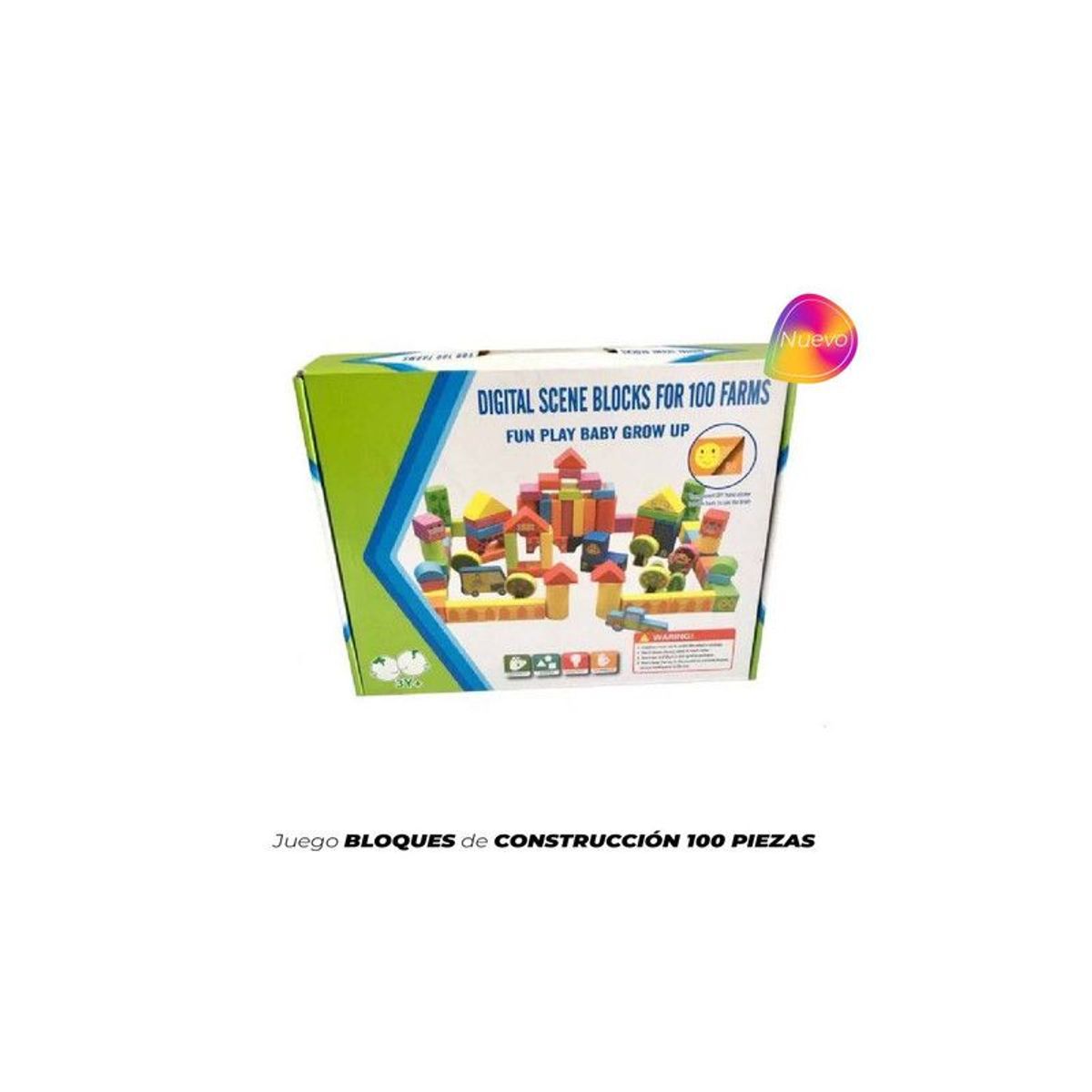 GENERICO - BLOQUES DE CONSTRUCCIÓN 100 PIEZAS