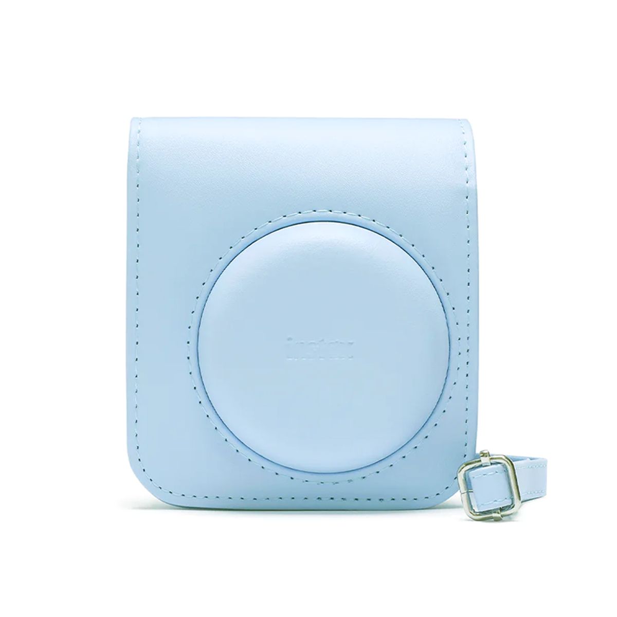 FUJIFILM - Estuche para camara Fujifilm Instax Mini 12 Celeste.