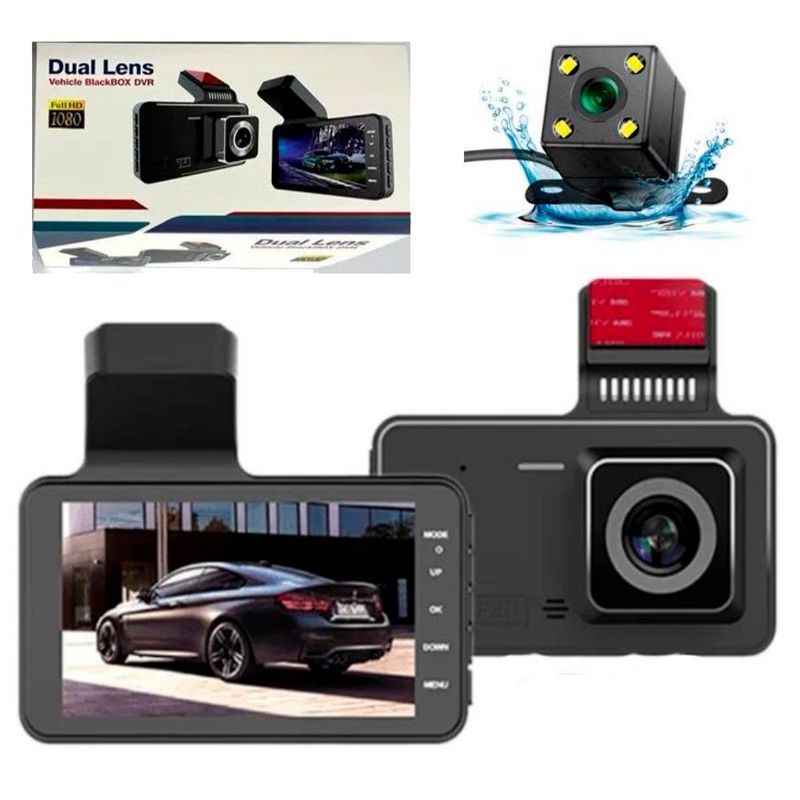 IMPORTADO MC - Camara Trasera de Auto Grabacion DVR Grabacion HD 170 grados