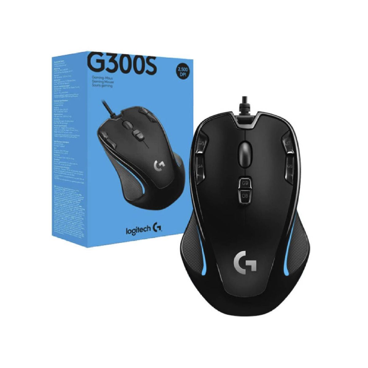 LOGITECH - Mouse Logitech G300S Optical