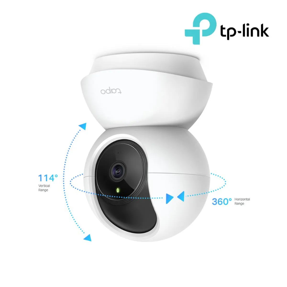 TP LINK - Cámara de Seguridad Wi-Fi 360º 2K Tapo C210 - Tplink