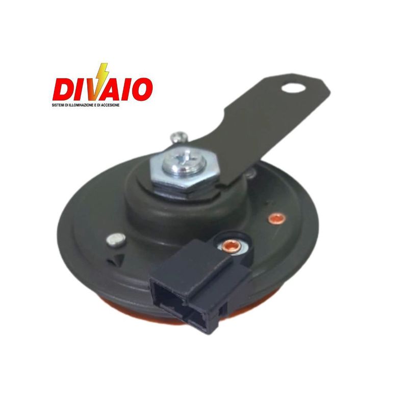 GENERICO - Bocina Claxon Platillo Para Toyota 12v 2 Terminales 460 HZ