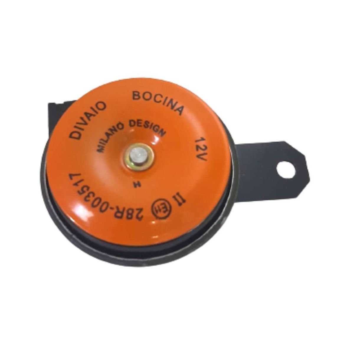 GENERICO - Bocina Claxon Platillo Para Toyota 12v 2 Terminales 460 HZ