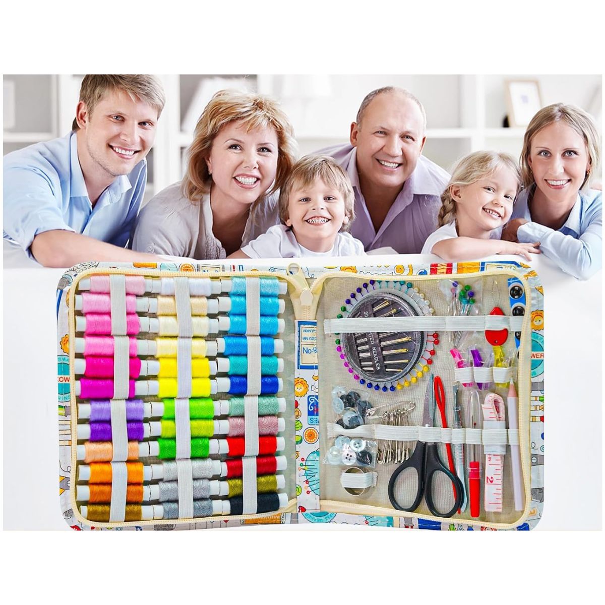 GENERICO - Kit De Costura Hilos Tubino Para Coser Accesorios Costura