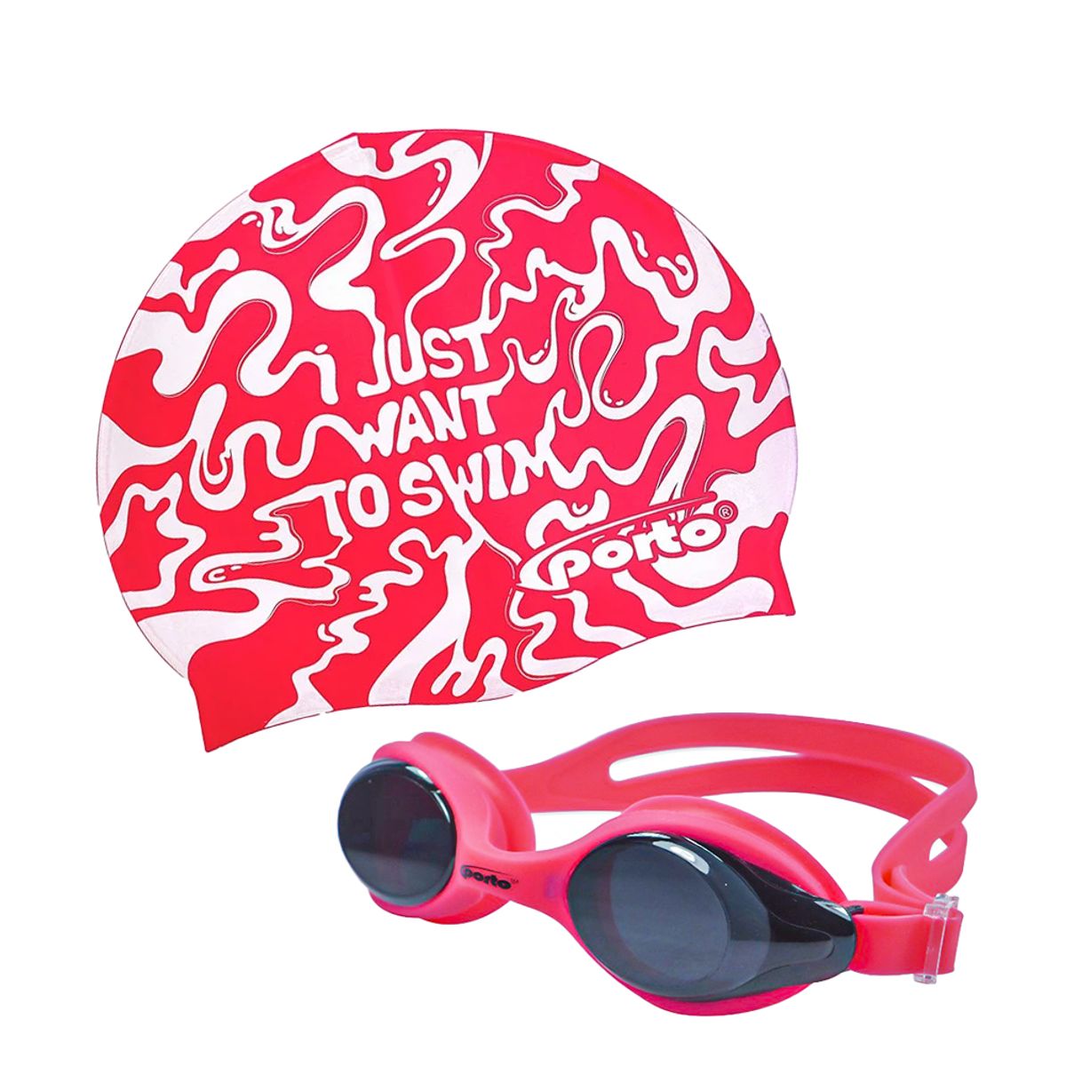 PORTO - Pack Arrow Gorro y Lente Porto Rojo