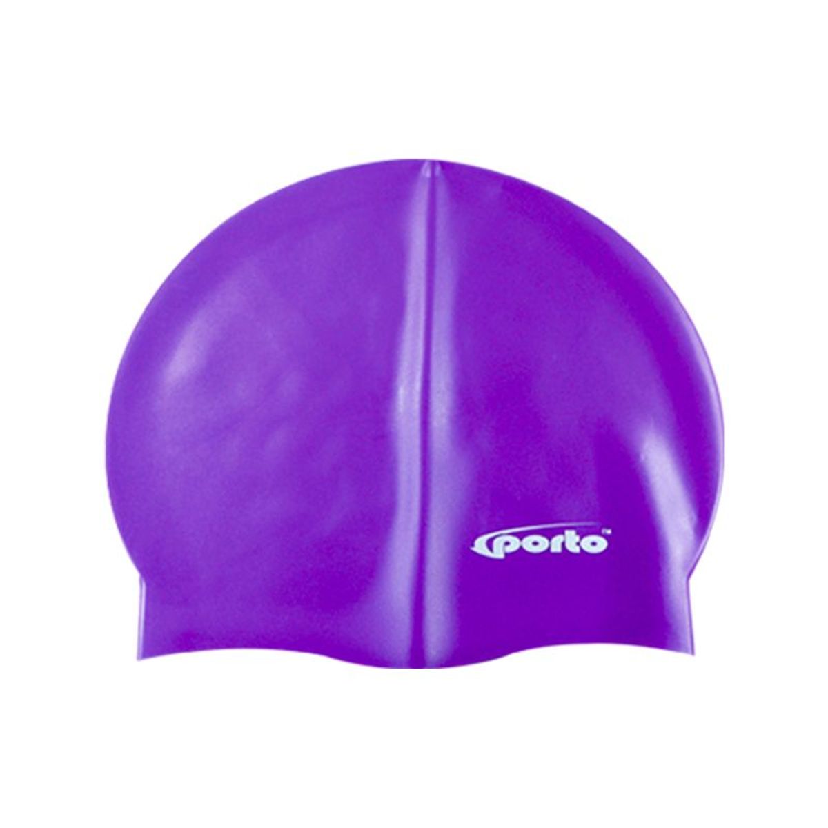PORTO - Gorro de Natacion Silicona  Morado Porto