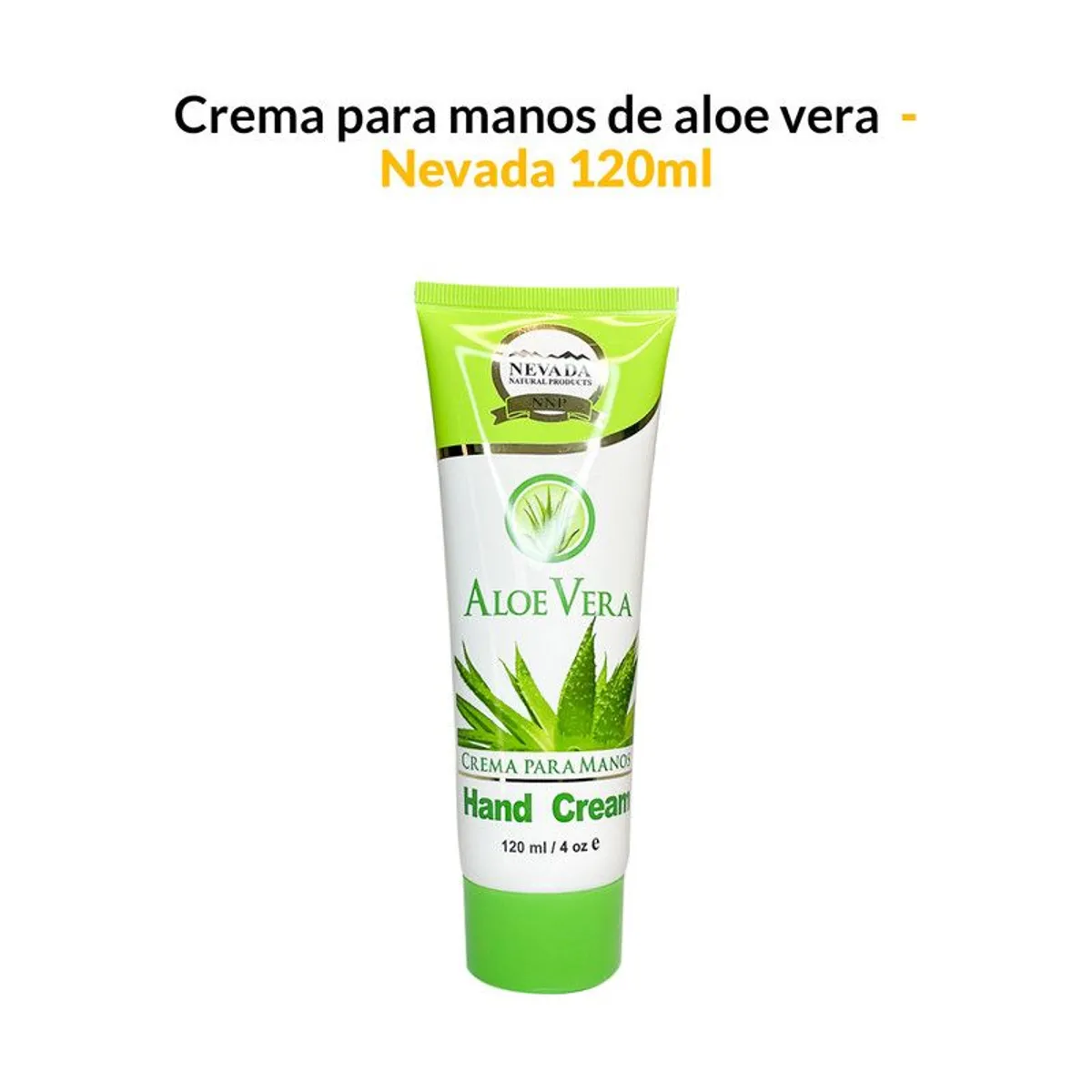 NEVADA NATURAL PRODUCTS - Crema para manos de aloe vera 120ml - Nevada