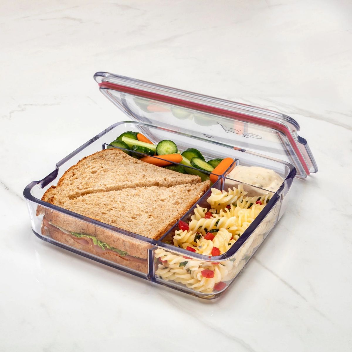 JOIE - Contenedor para lonchera Joie Bento rojo