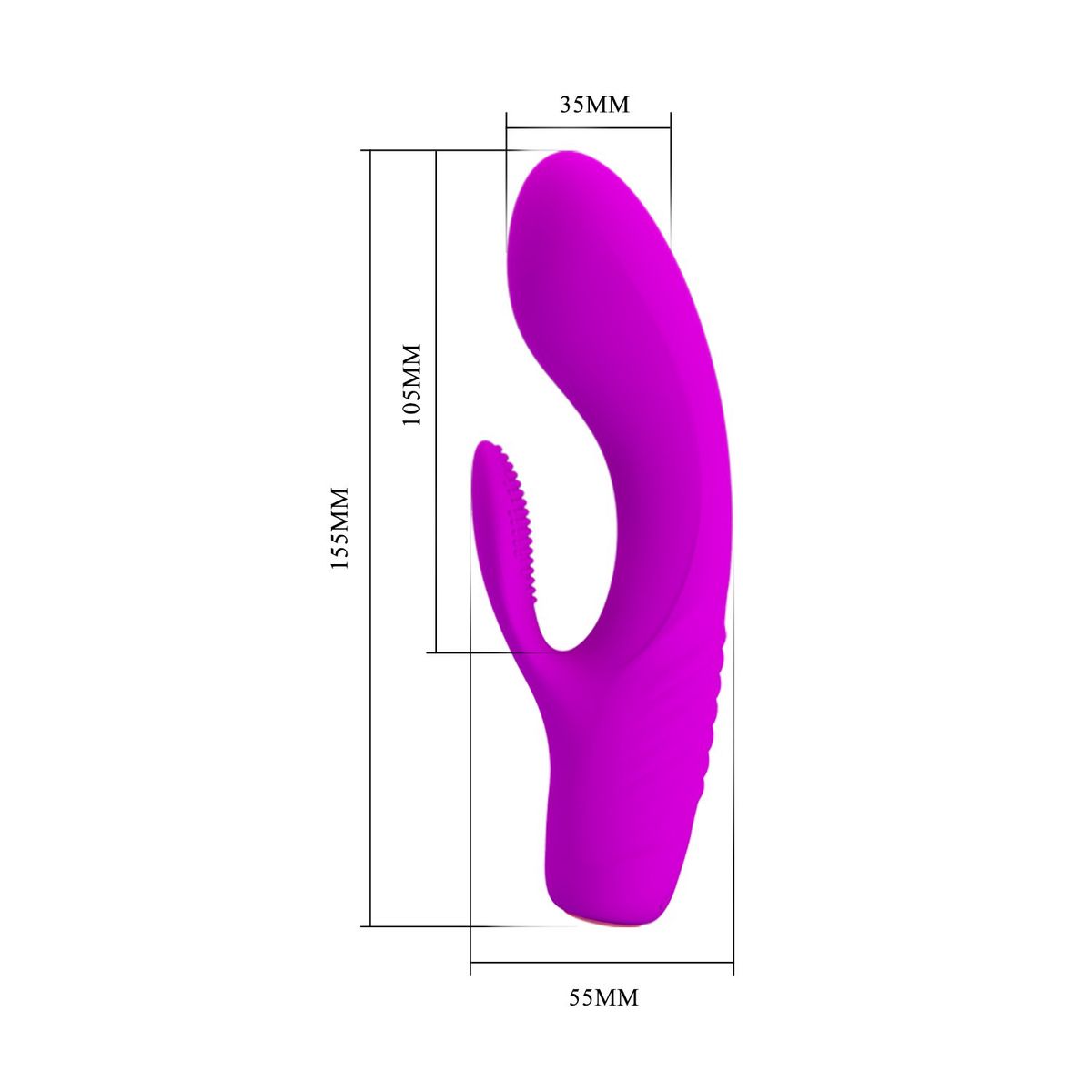 PRETTY LOVE - Vibrador de Doble estimulación Pretty love Tim