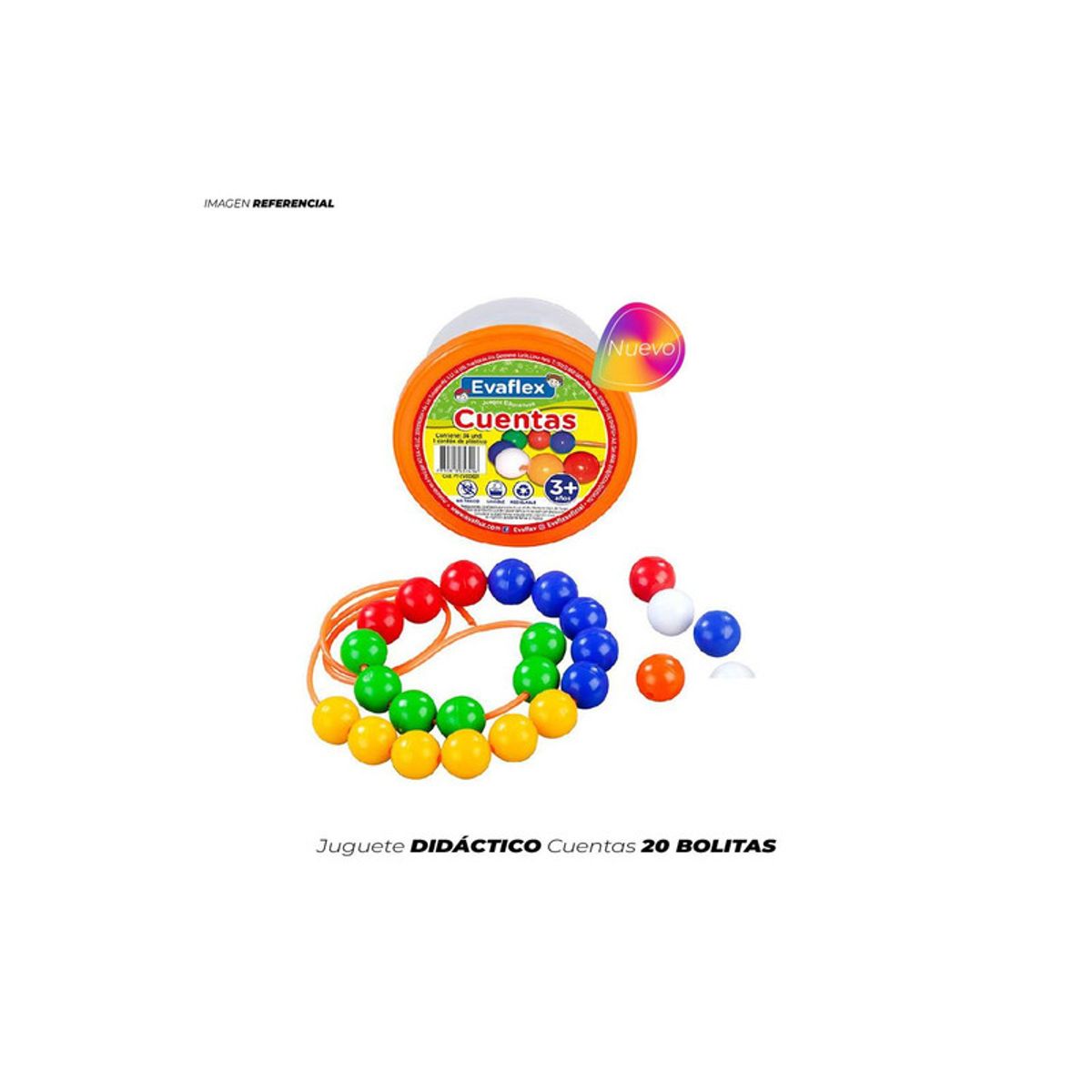 GENERICO - JUGUETE DIDÁCTICO CUENTAS