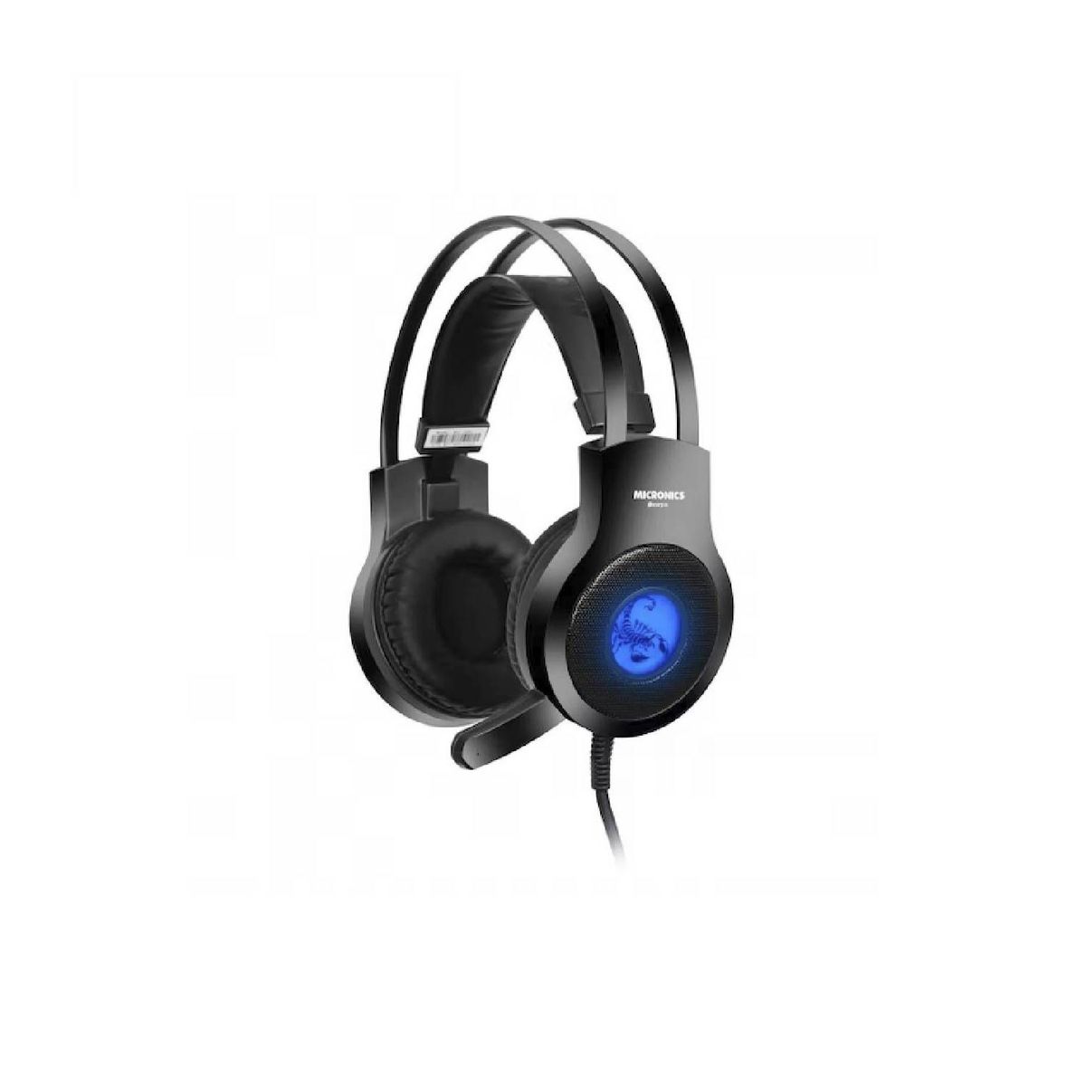 MICRONICS - Auricular Gamer CMicro Vibrador Led Micronics Scorpio HG813 P4