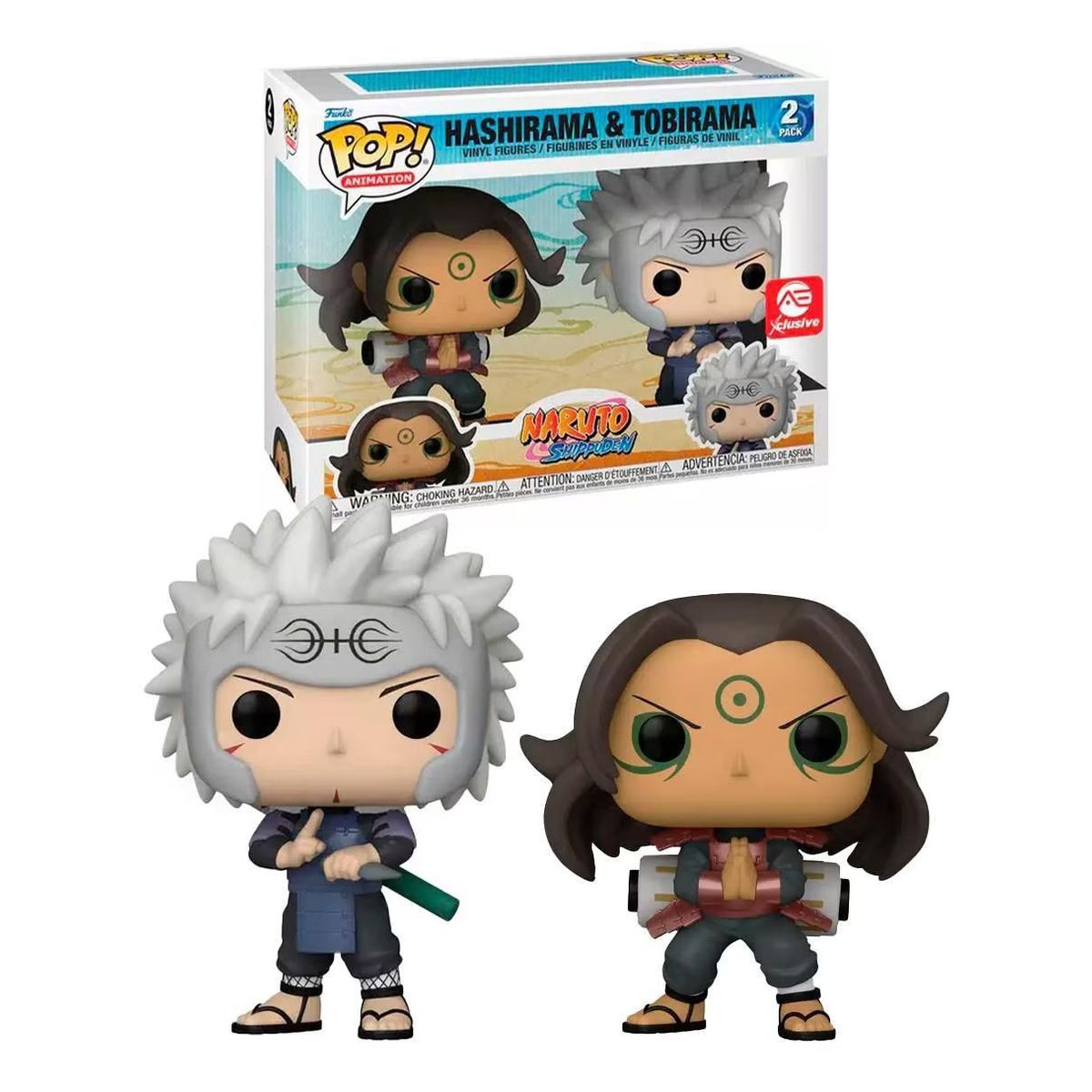 FUNKO - Funko Pop Naruto Shippuden  Hashirama y Tobirama 2-Pack