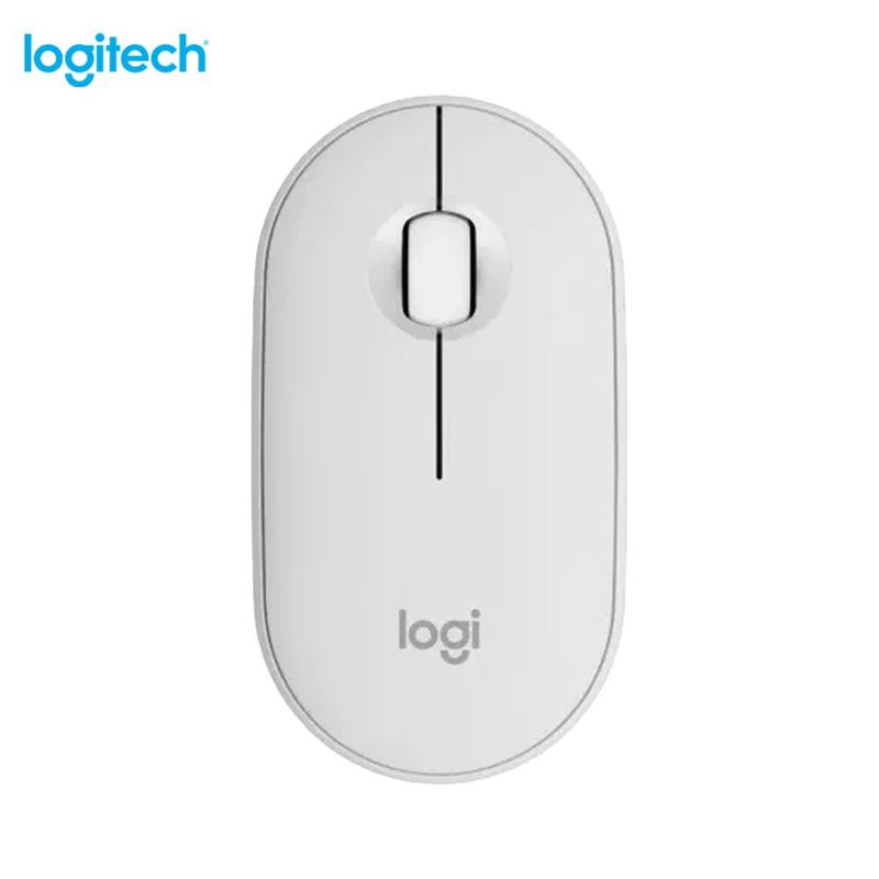 LOGITECH - MOUSE LOGITECH PEBBLE 2 M350S BLUETOOTH/WIRELESS WHITE (910-007047)