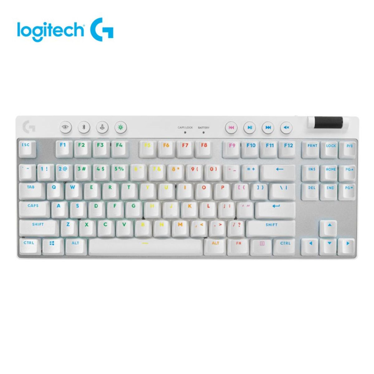LOGITECH - TECLADO LOGITECH PRO X TKL LIGHTSPEED USB WHITE 920-012143