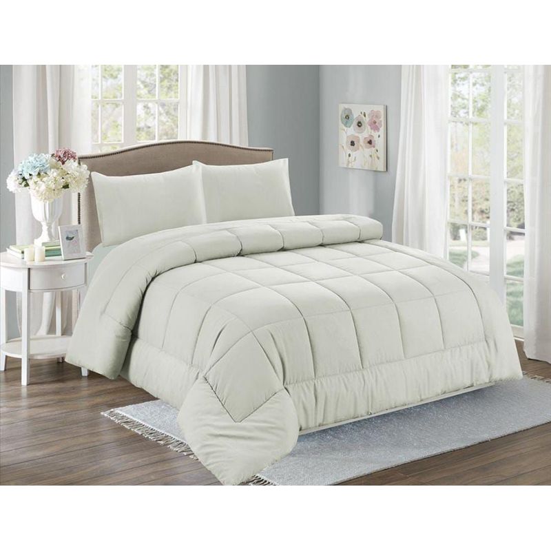 CASATEX - EDREDÓN HUESO 100% ALGODÓN 1.5 PLZ