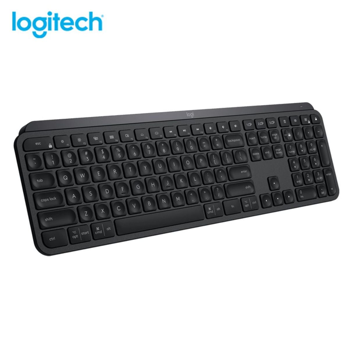 LOGITECH - TECLADO LOGITECH MX KEYS S ILLUMINATED WIRELESS BT BLACK SP 920-011561