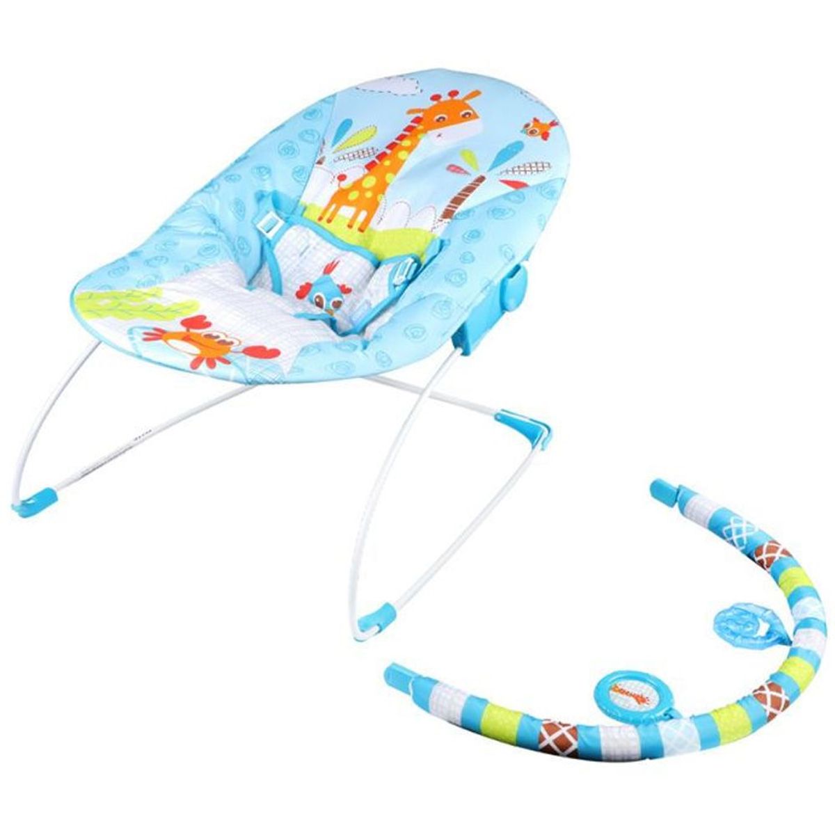 COSCO - Silla Mecedora para Bebe Cosco Nido Paraiso Azul