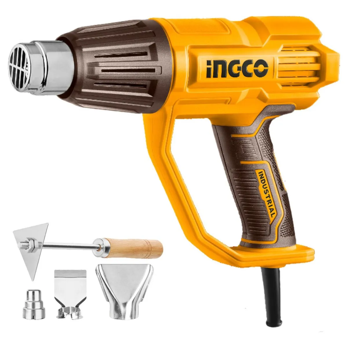 INGCO TOOLS - Pistola de calor 2000W con accesorios Ingco