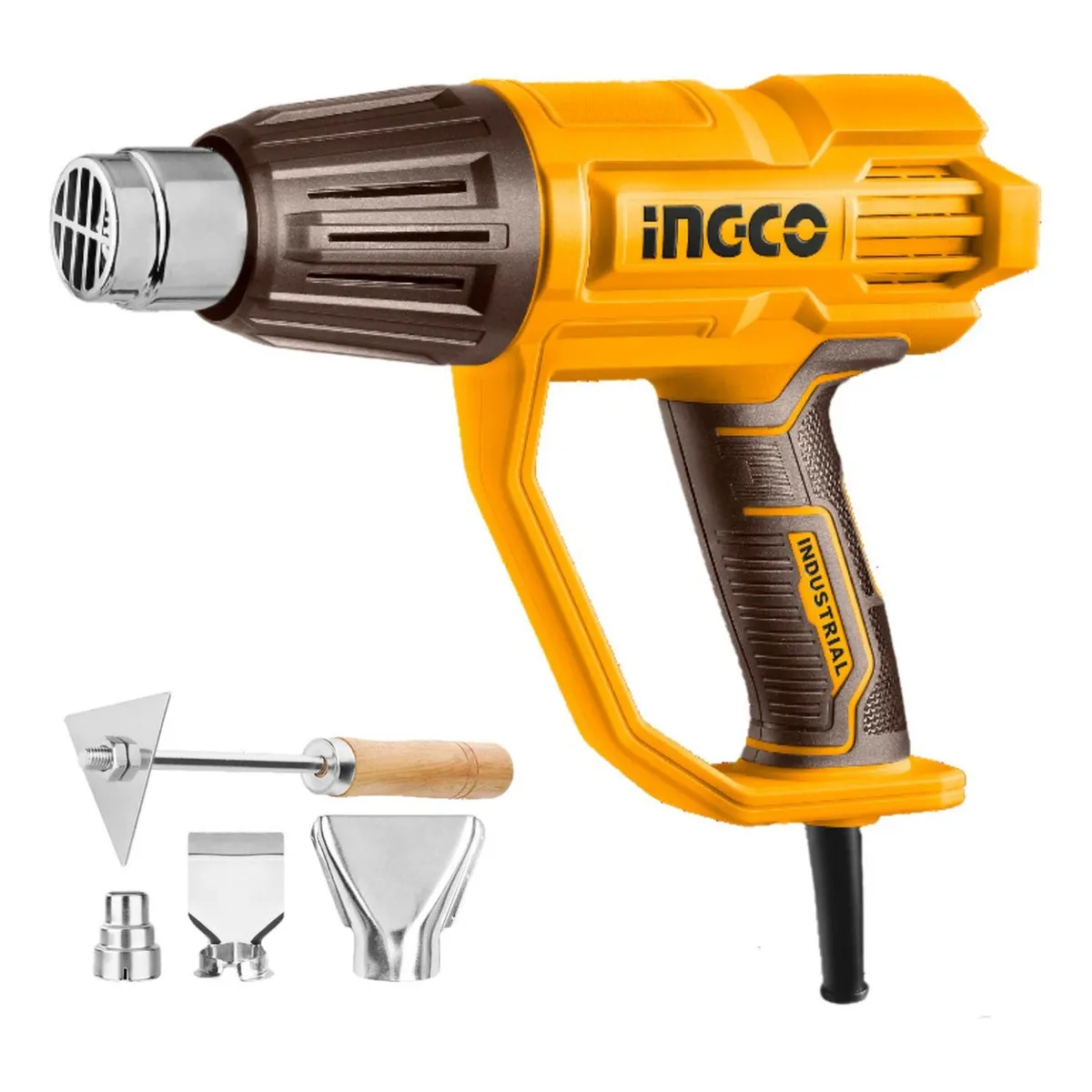 INGCO TOOLS - Pistola de calor 2000W con accesorios Ingco
