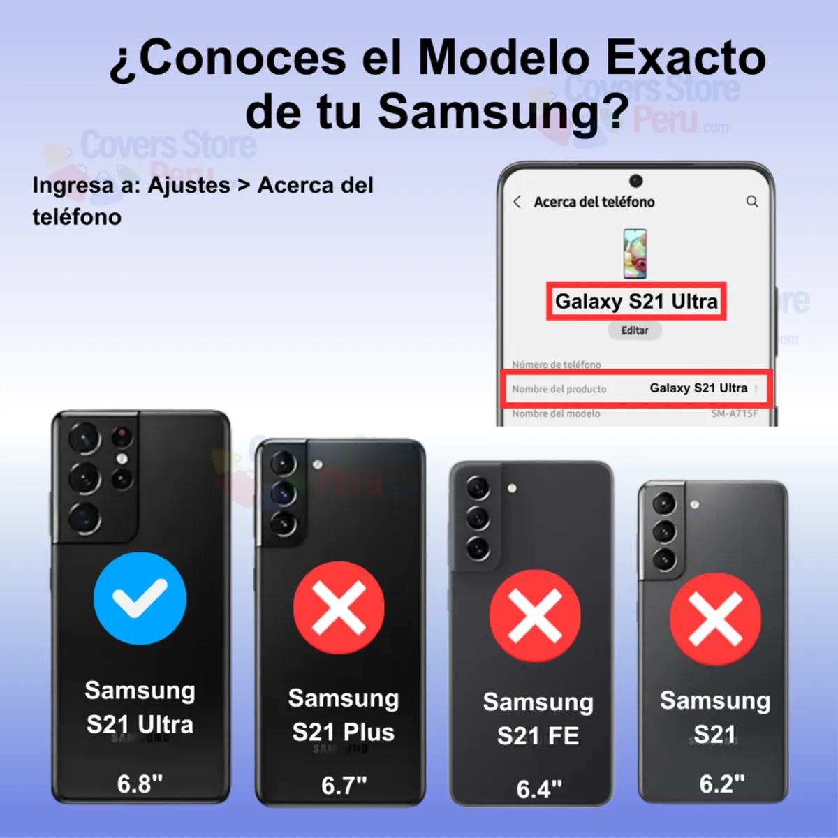 GENERICO - Funda Case para Samsung S21 Ultra Bumper Antishock Azul Antigolpe