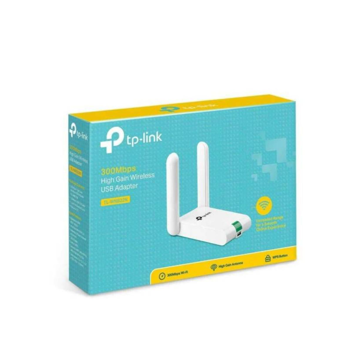 TP LINK - Adaptador TP-Link TL-WN822N Usb Adapter 300m
