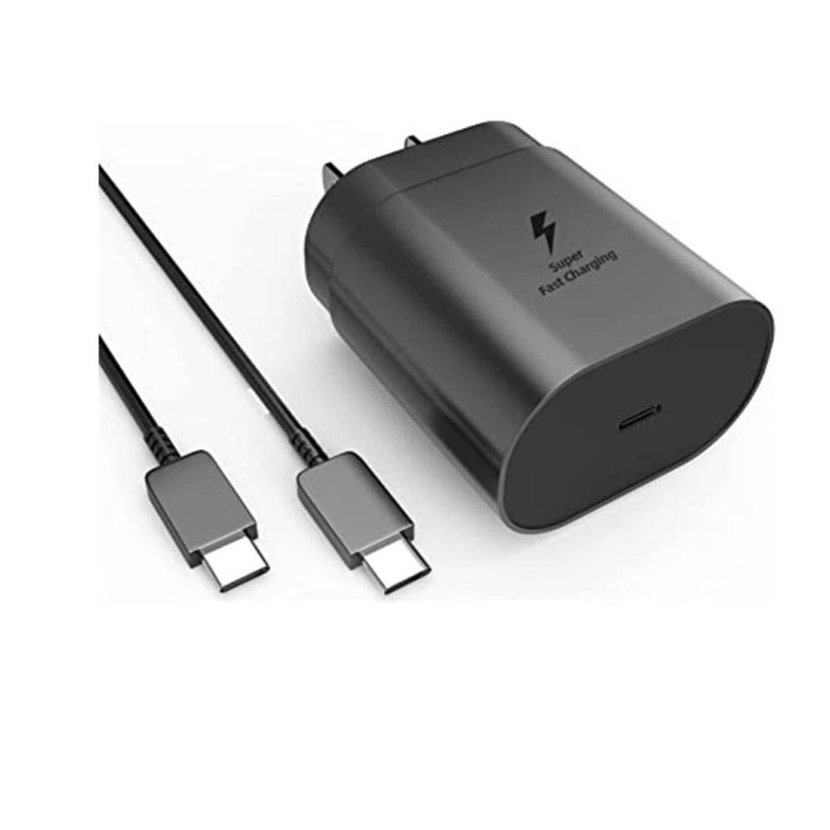 GENERICO - Cargador para Samsung 25W USB-C Super Fast Charger S10 S20 S22 Note
