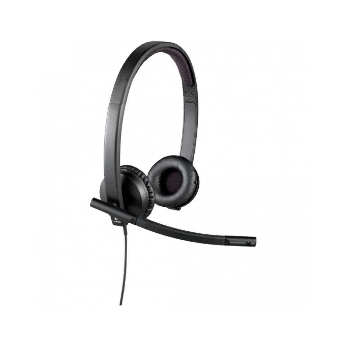 LOGITECH - Audifono con Microfono Logitech B2B H650E USB STEREO BLACK