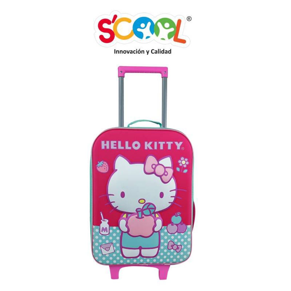 SCOOL - Scool - Set maleta oficio lonchera y cartuchera Hello Kitty