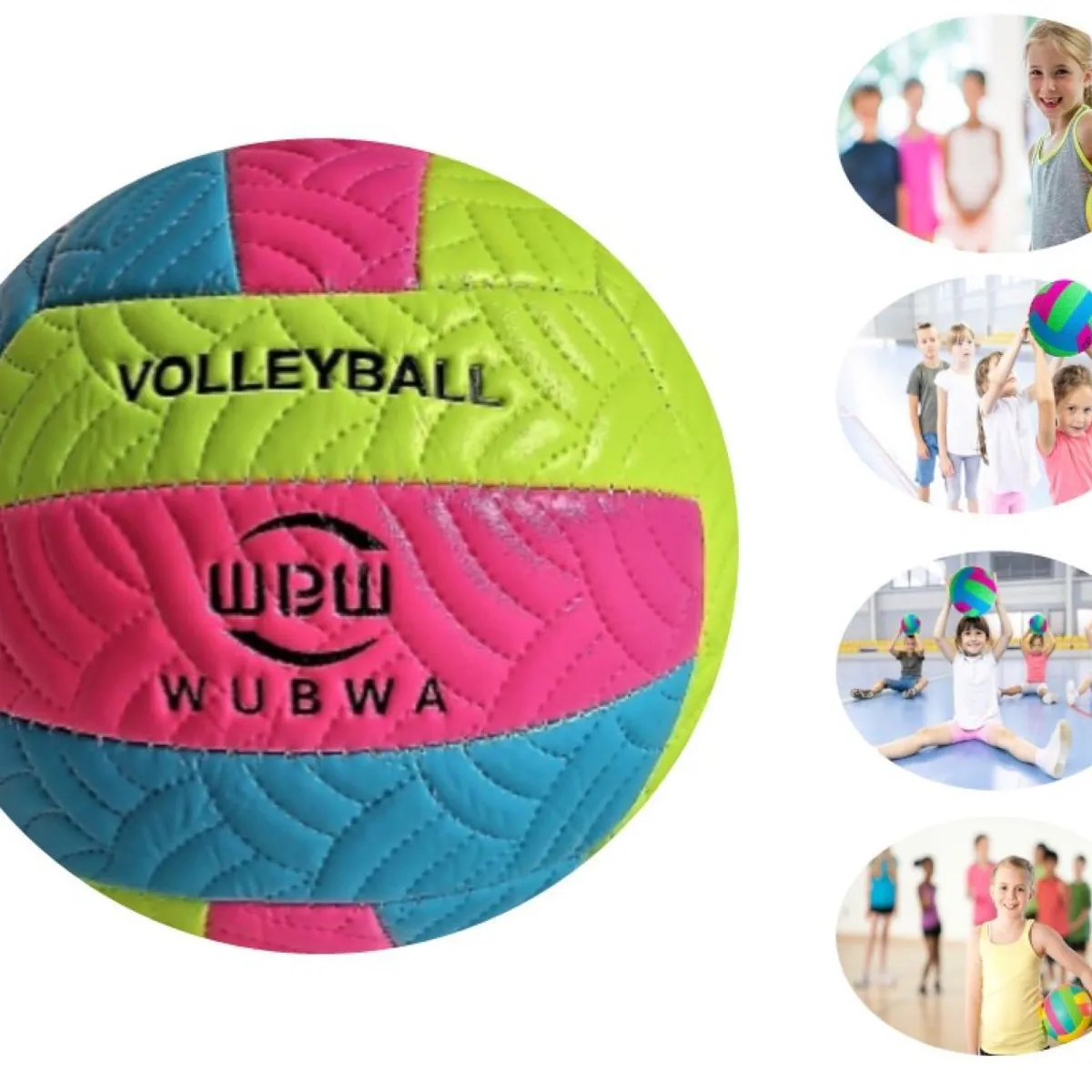 GENERICO - Kit Vóley Protección Pelota Manga Rodillera Talla XS - Niñas