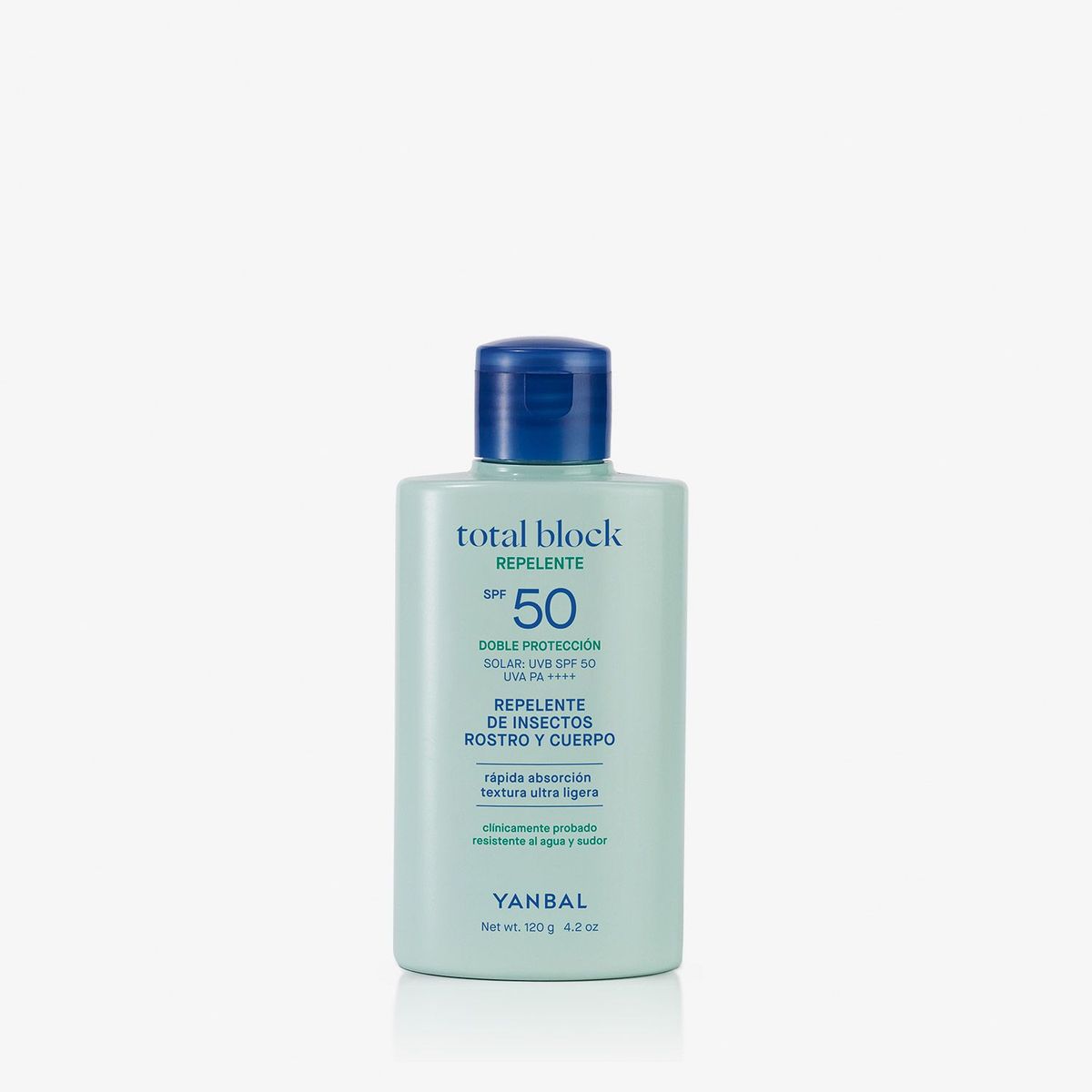YANBAL - Repelente Bloqueador Solar SPF50 Total Block