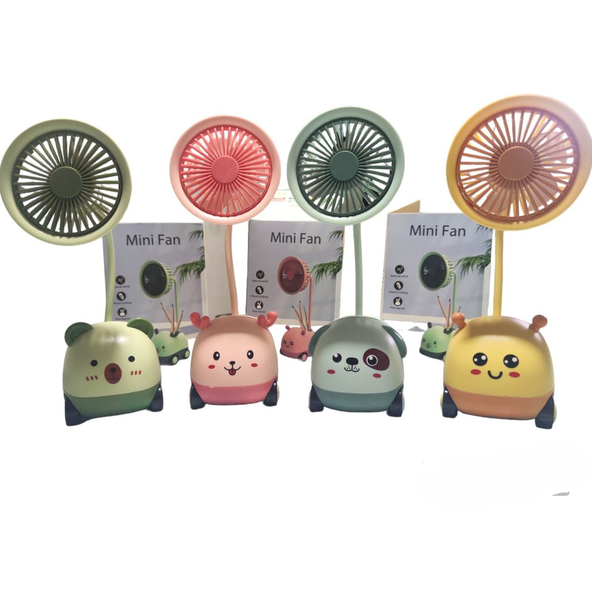 GENERICO - MINI  FAN VENTILADOR   3 EN 1