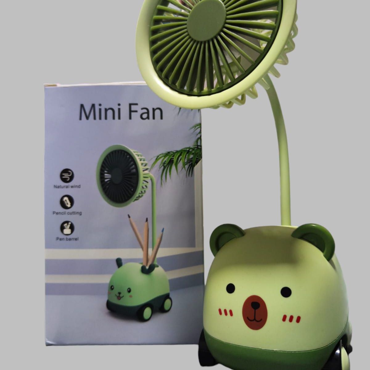GENERICO - MINI  FAN VENTILADOR   3 EN 1