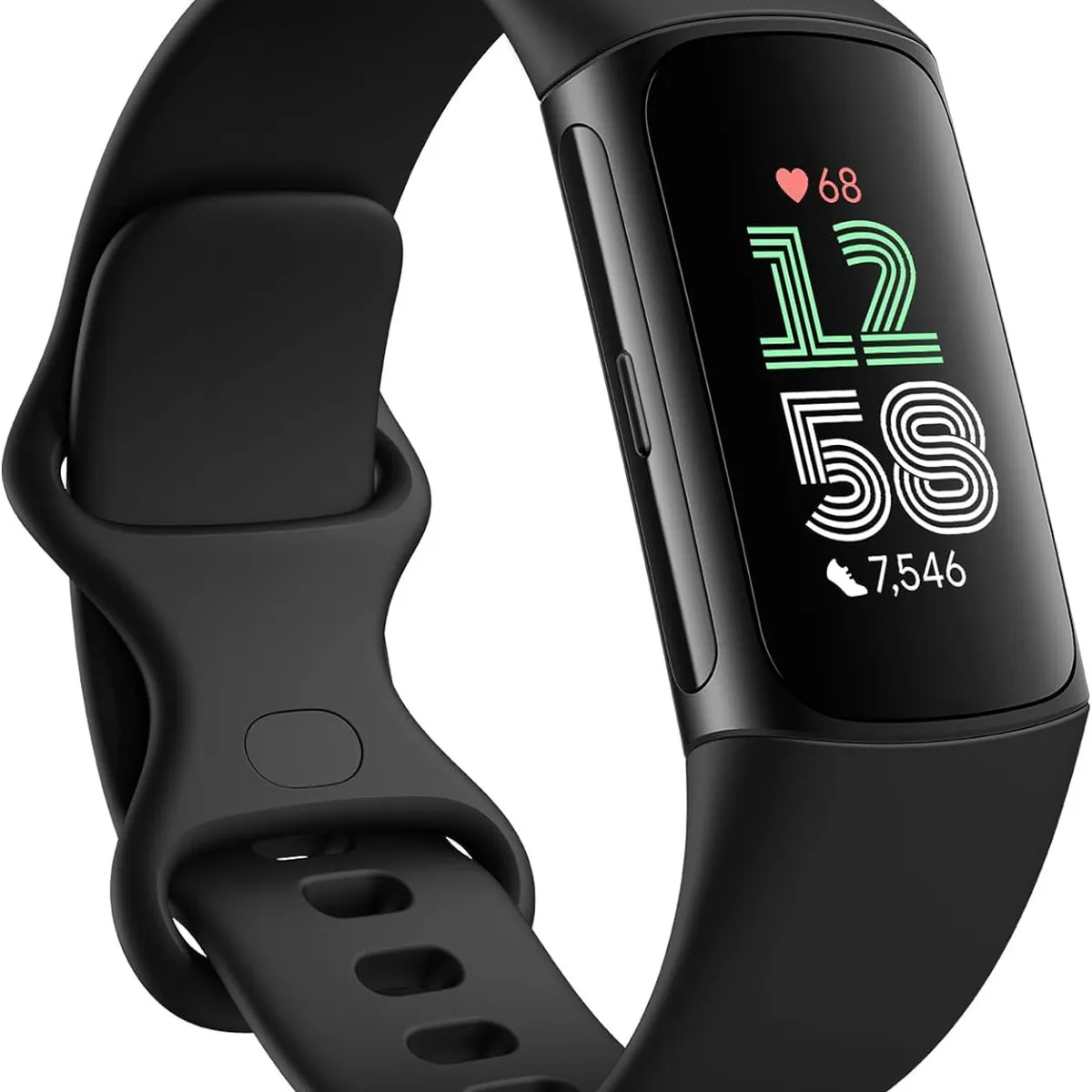 FITBIT - Fitbit Charge 6 Fitness Tracker con aplicación de Google - Negro