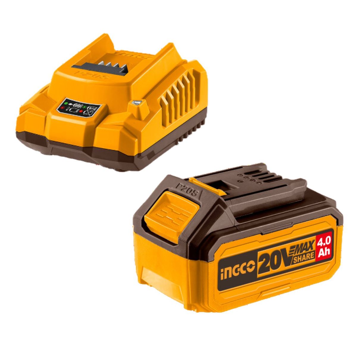 INGCO TOOLS - Bateria de 4ah incluye cargador Ingco