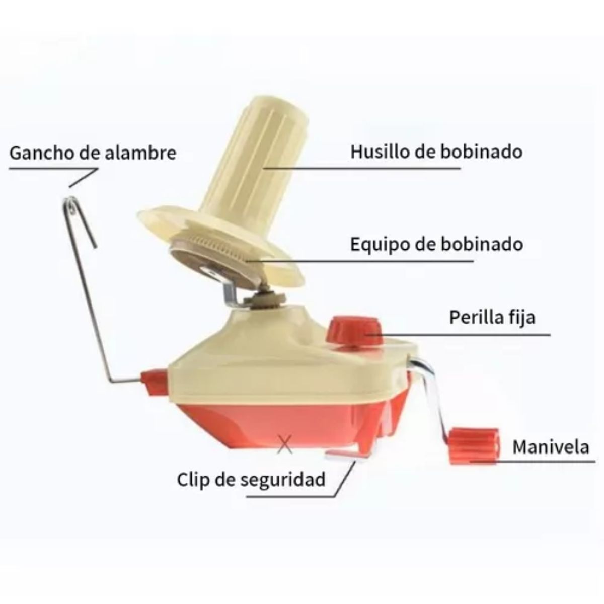 GENERICO - Pequeña Máquina De Bobinado De Lana Para El Hogar