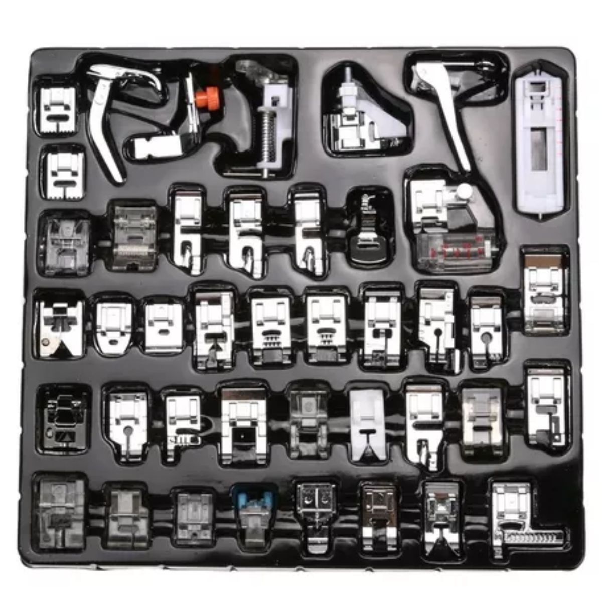 GENERICO - 42pcs Profesión Prensatelas Maquina De Coser Costurarepuesto