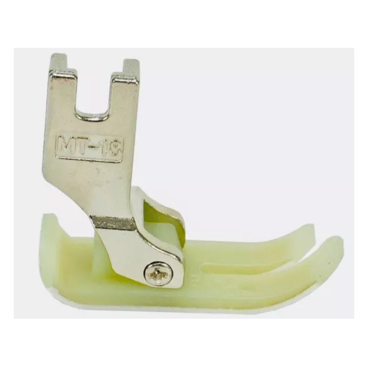 GENERICO - Pie Prensatelas Para Maquina Industrial Teflón Verde Mt-18