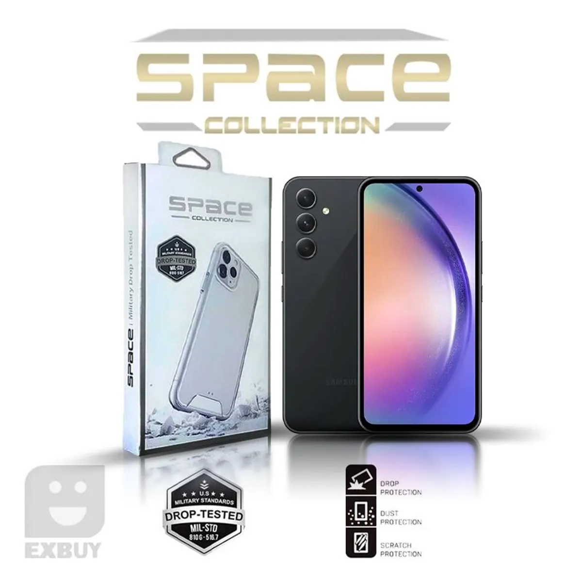 GENERICO - Case Space para Samsung Galaxy S23 Fe