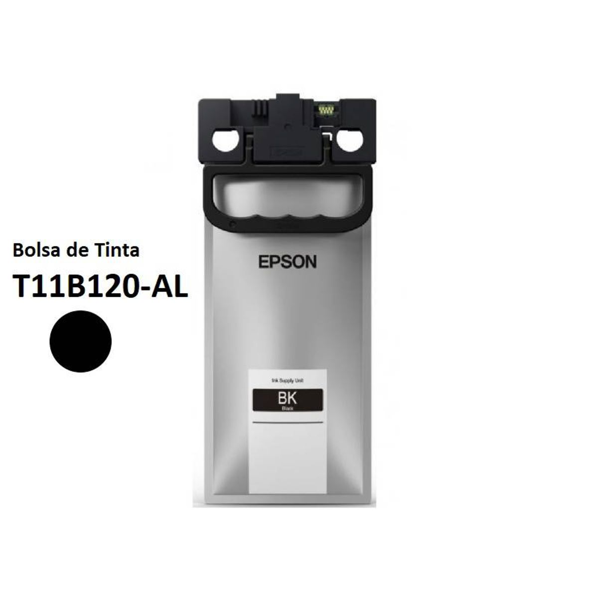 EPSON - Bolsa Tinta Epson T11B120-AL Negro Pro WF-C5390 C5810 C5890