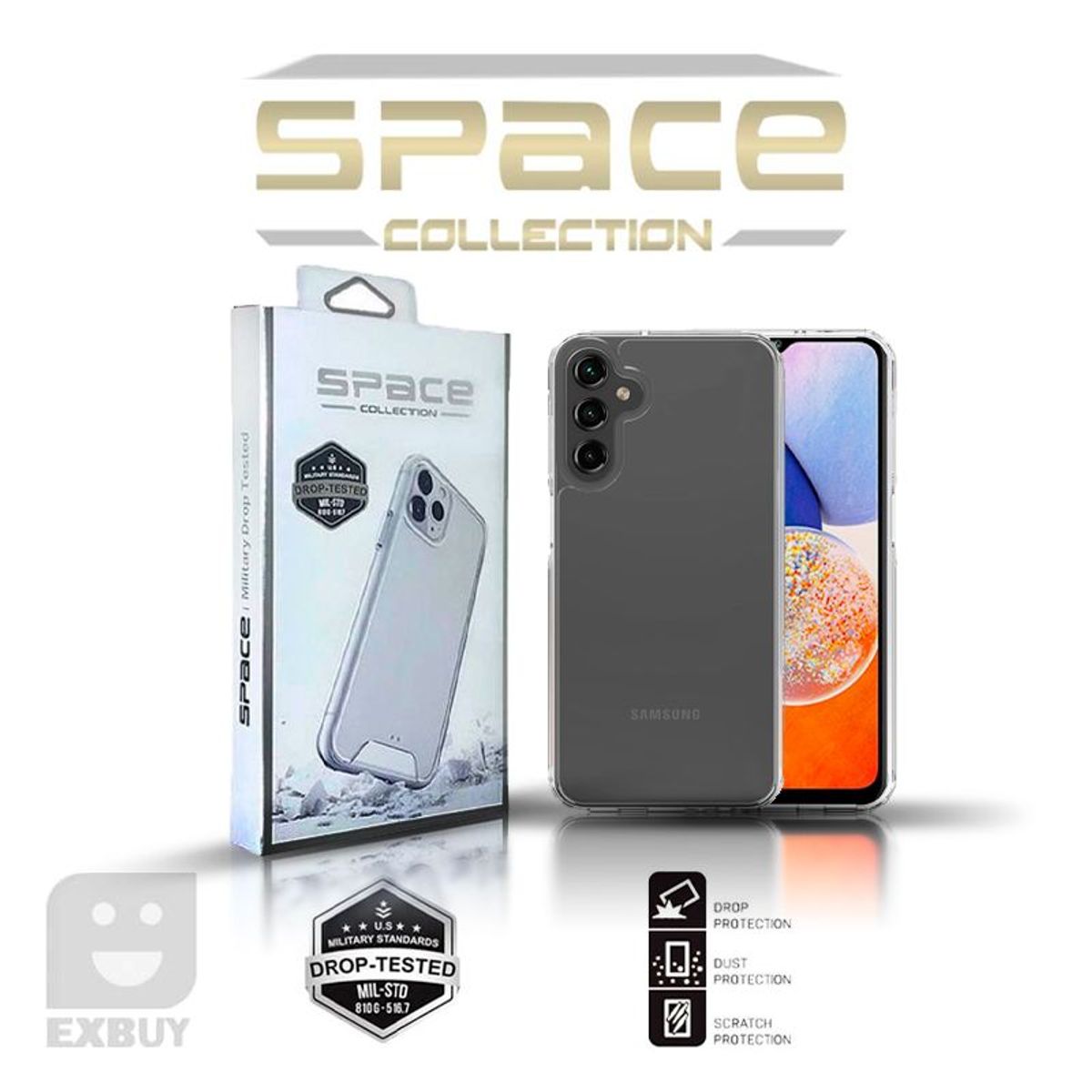 GENERICO - Case Space para Samsung Galaxy A05S