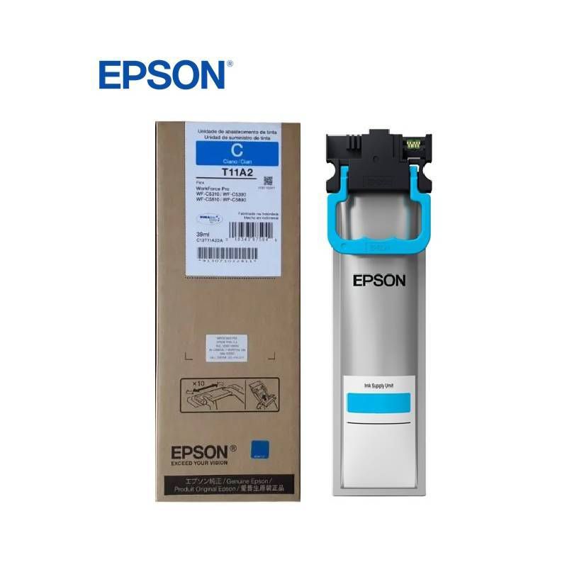 EPSON - Bolsa de Tinta Epson T11A220 Celeste para WF-C5810