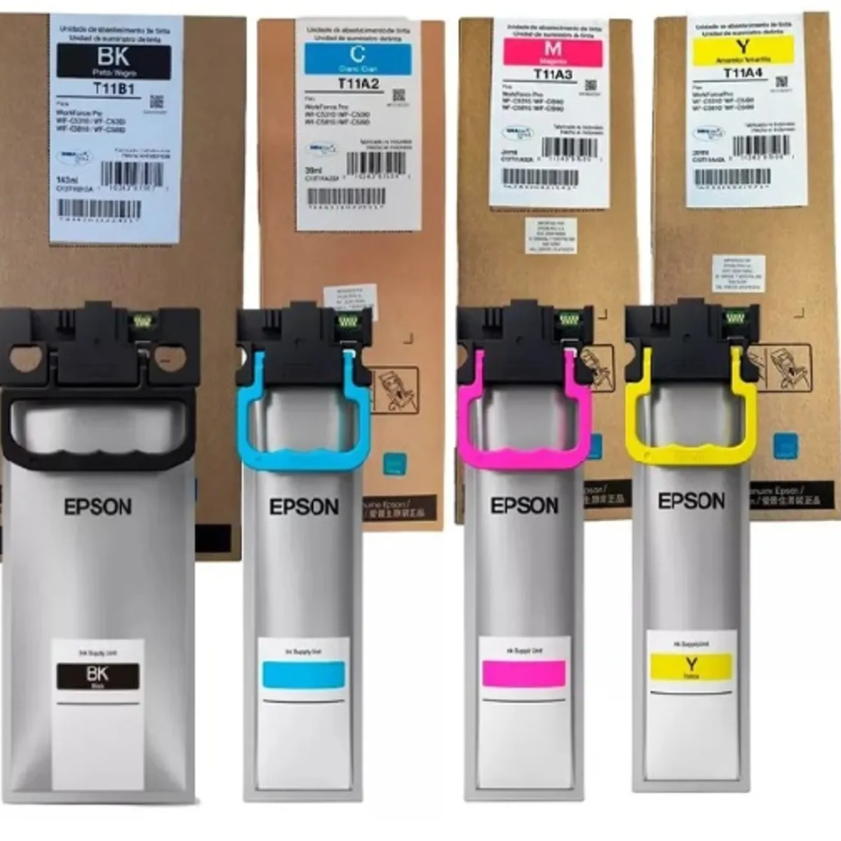 EPSON - Pack Tinta Epson para WorkForce WF-C5810 WF-C5890