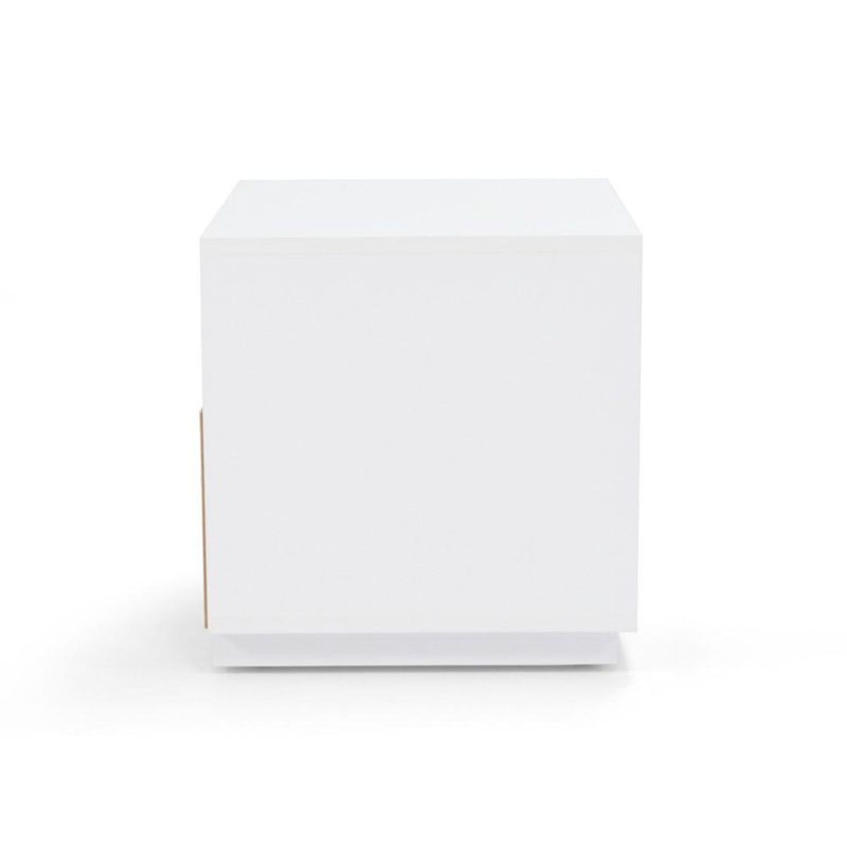 TU MESITA - Mesa De Noche de Melamina Emily Blanco Duna