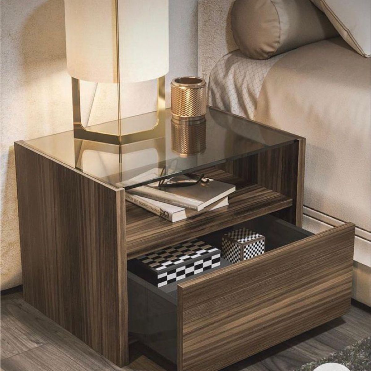 TU MESITA - Velador Mesa de Noche Vicviana Premium