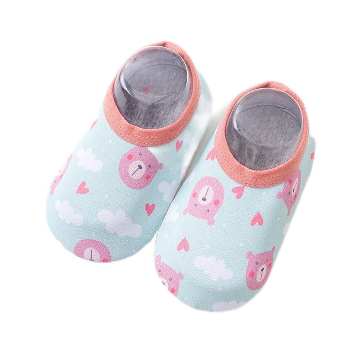 THE BABY SPOT - Zapatos antideslizantes multiusos The Baby Spot Celestes Bear