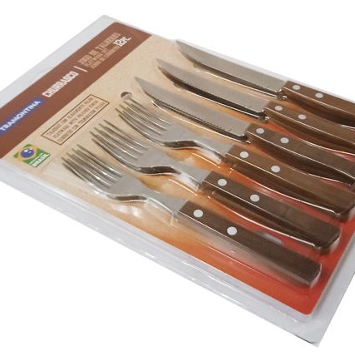 TRAMONTINA - Juego de Cubiertos 12 Piezas