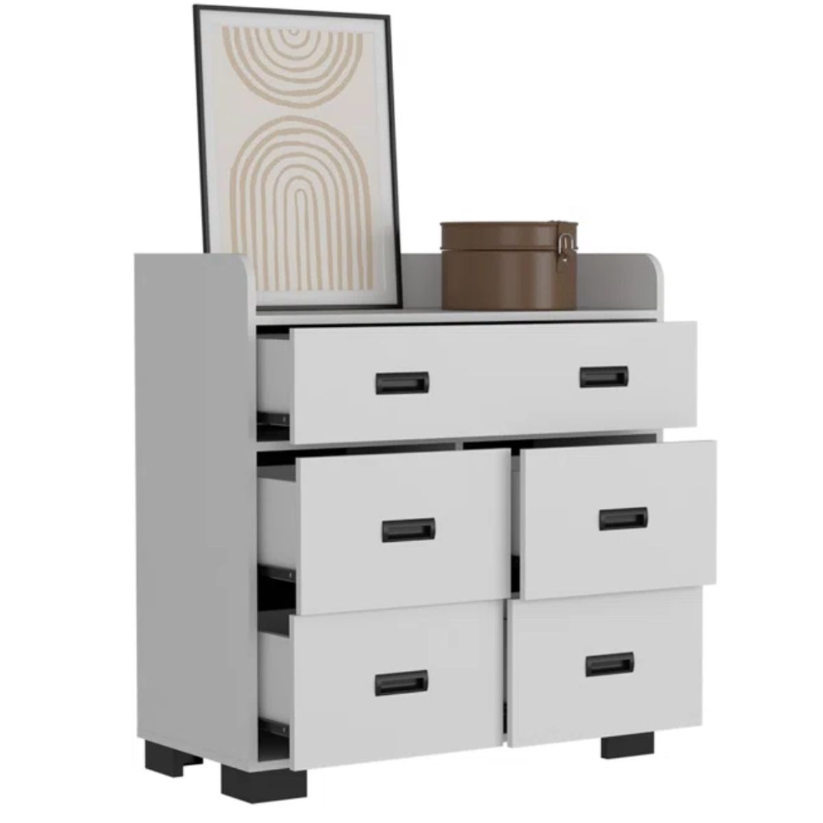 GENERICO - Comoda Alyn color Blanco Ruta81