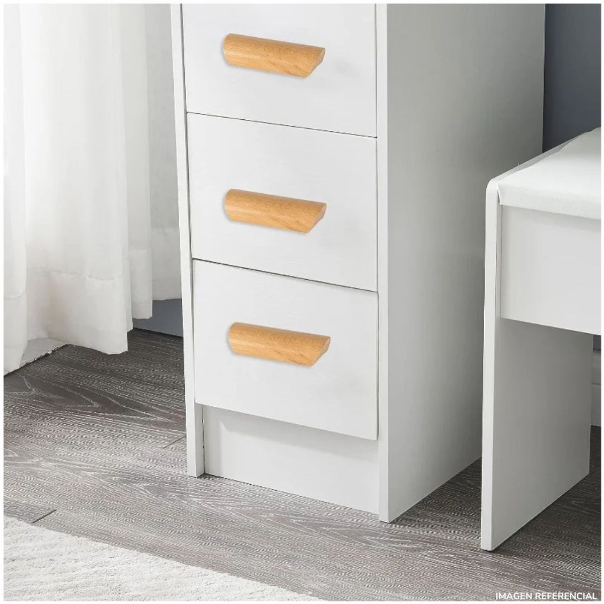 INSPIRA MARKET - Tocador de maquillaje mueble para dormitorio