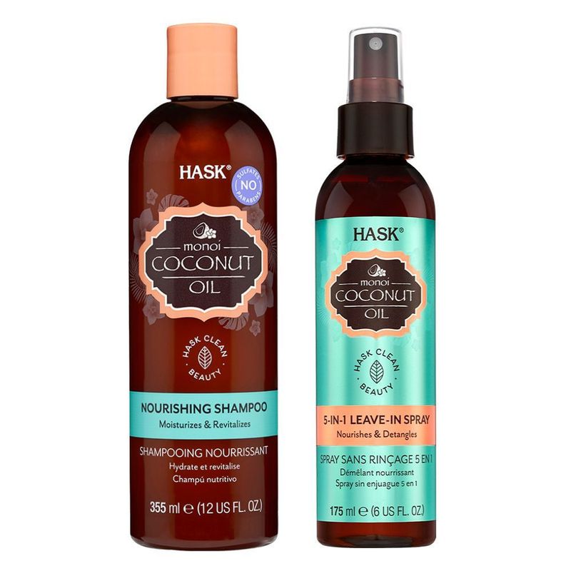 HASK - Shampoo Hask Monoi Coconut Oil + Spray