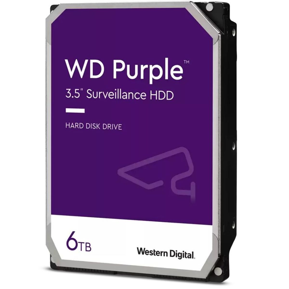 WESTERN DIGITAL - Disco Duro Western Digital Purple 6TB SATA Videovigilancia WD64PURZ